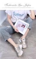 2025 Primavera/Verano cintura pequeña para hombres y mujeres, nuevos zapatos deportivos casuales rojos de Internet, zapatos de suela gruesa - details 17