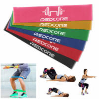 Mini bandas de resistencia de bucle, banda de entrenamiento de látex Natural, bandas de ejercicio elásticas para mujeres y hombres, terapia de entrenamiento de fuerza en casa - details 1