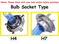 Bombillas de Halógeno Súper Blancas 12V H7 H4 50W 100W Ideal para Faros de Coche - details 0