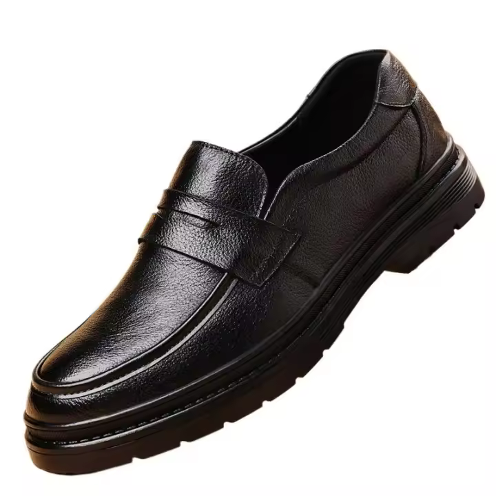Zapatos Casuales de Negocios para Hombres de Piel de Oveja de Vanguardia - 1