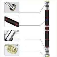 Barra de dominadas para puerta, No requiere tornillos, barras de inmersión ajustables para gimnasio en casa, ejercicio, Fitness - details 1