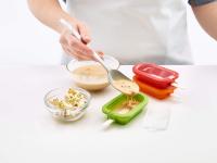 Juego de moldes de silicona para helados, set de 4 unidades de gran capacidad para hacer helados de verano, con cubierta, 65g - details 6