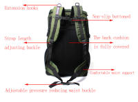 Mochila de Senderismo para Hombres y Mujeres con Gran Capacidad 50L/80L para Viajes Deportes al Aire Libre Trekking Montañismo Escalada Camping Bolsas de Hombro - details 6