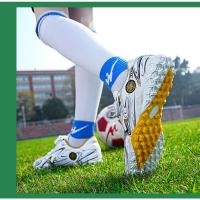 Zapatos de fútbol de marca para niños, zapatos de fútbol profesionales FG/TF, botines para niños y niñas, zapatillas de fútbol para césped, zapatos de entrenamiento de fútbol sala al aire libre - details 15