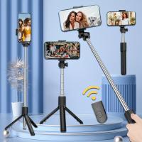 Trípode Portátil Universal para Móvil con Rotación de 360 ° , Soporte Antivibración Inalámbrico para Fotos y Selfies, Gimbal de Mano para Viajes y Transmisiones en Vivo - details 4