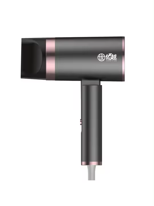 Secador de Pelo Eléctrico Doméstico Bajo Ruido, Secado Rápido con Viento Fuerte de 2200 W, Secador de Pelo con Aire Frío y Caliente de Aromaterapia con Luz Azul - 1