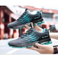 Zapatos deportivos de malla transpirable para correr con absorción de impactos para hombres - details 1