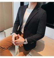 Chaqueta informal para hombre, chaqueta para otoño, adelgazante, suaviza tu silueta, ropa profesional de negocios ligera a la moda - details 7