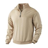 Nueva moda de primavera, sudaderas de manga larga, sudadera informal con cuello alto, jerseys, tops para hombre - details 1