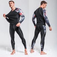Traje Deportivo de Compresión para Hombres Secado Rápido Rashguard Ropa de Deportivo para Fitness y Entrenamiento de MMA Camisetas de Jogging y Correr - details 11