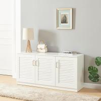Mueble Zapatero Armario con 9 Compartimentos para 18 Pares de Calzado + Banco Zapatero Puertas de Rejilla Buena Ventilación - details 7