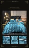 Juego de cama de seda Mulberry, Funda nórdica de seda con sábanas de tamaño Queen, Juego de cama King - details 32