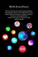 2024 Watch 7 Ultra Reloj inteligente Pantalla Amoled HD Cristal Menú 3D Llamada Bluetooth Brújula Multideporte Reloj inteligente Hombre Mujer - details 28