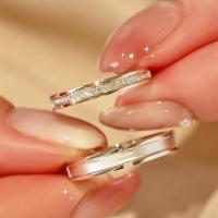 Anillos de pareja y anillos de compromiso, joyería de plata de ley 925 para hombres y mujeres, ajustables, regalos de pareja - details 3