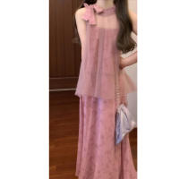 Elegante Estilo Francés Vestido de Princesa Dulce con Trenza de Malla Jacquard - details 8