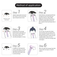 Masajeador de belleza ocular de microcorriente EMS, terapia de luz roja, masaje de cara y cuello, herramienta de cuidado de la piel, varita de belleza antienvejecimiento - details 8
