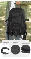 Mochila de escalada al aire libre de gran capacidad para senderismo, camping, pesca, portátil, vista, deportes, equipo para computadora portátil - details 8