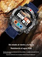 Reloj mujer inteligente exterior deporte Bluetooth llamada Voz Captura de video en HD ritmo cardíaco presión arterial hombre Reloj - details 13