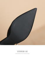 Xiaoxiangfeng-correa de cadena puntiaguda, tacón medio, zapatos individuales - details 7