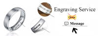 Tigrade-Anillo de cerámica cepillada para hombre y mujer sortija de boda color negro mate talla grande 4/6/8mm de ancho - details 0