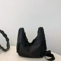 Bolso de hombro de gran capacidad para mujer, bolso informal de nailon para dumplings, bolso cruzado de Color sólido de Corea, bolso de viaje - details 5