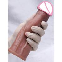 Empaque privado Sexy 4 estilos Funda suave realista para agrandar el pene Crecimiento grande Pene de silicona real Hombre Retraso de la eyaculación Condón extensible Juguete sexual - details 3
