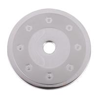 Tapa de tanque de combustible de acero inoxidable, cubierta de caja de Gas, accesorios de estilo de coche para Peugeot 206 207 CITROEN C2 - details 0