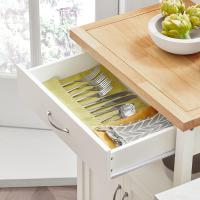 Carrito de Cocina móvil Carrito de Servir Estantería de Cocina Blanco 60 x 45 x 92 cm ES - details 4