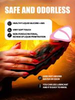 Leten Vibrador Anal Másallar Control Remoto Monstruo para Mujeres Estimulador de Zona G y Anus - details 7