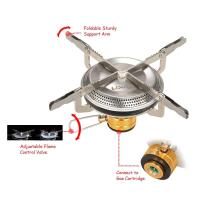 Lixada 3500W estufa de gas portátil ultraligera para acampar al aire libre, mochila de senderismo, horno de cocina para picnic - details 1