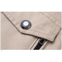 Chaqueta Bomber de Moda para Hombres Primavera Otoño 2025 Ajuste Delgado Material de Algodón - details 8