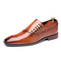 2021 zapatos casuales de cuero de grano completo de oficina de lujo con diseño antideslizante de piel de vaca para hombre - details 7