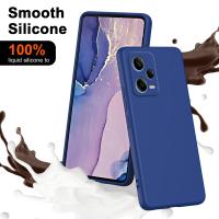 Funda de silicona líquida para Xiaomi Redmi Note 12 Pro Plus Note 12s Global Fundas suaves POCO X5 PRO 5G cubierta básica mate Caqas - details 3