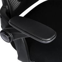 Silla de Oficina Giratoria con Ruedas Transpirable, Ajustable, Soporte Lumbar para Hogar y Oficina - details 6