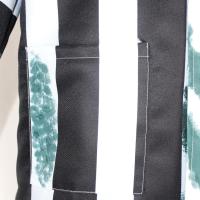 Disfraz de la película escarabajo para hombre, traje a rayas blancas y negras, 4 piezas - details 14