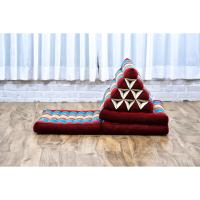 Cómodo Colchón De Suelo con Cojín De Lectura, Futón Japonés, Cama Plegable O Esterilla De Masaje Tailandés, 170 x 53 cm, Azul Claro - details 253