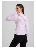 Ropa con capucha y cremallera para mujer, Anti-UV50 de bolsillo con protección UV para correr al aire libre, protector solar para Fitness - details 8