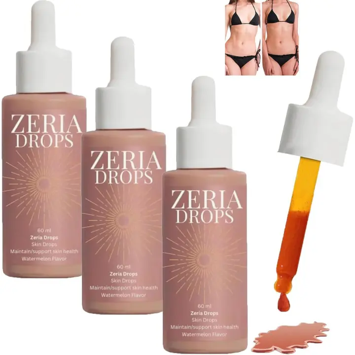 Style Sunless Tanning Drops, Tan Love Drop, Zeria Tanning Drops or Drink, mejora tu tono natural de la piel (3 piezas) - 1