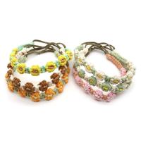 Diadema de margarita con cuerda trenzada, banda elástica para el cabello, estilo étnico, banda para el cabello de macramé, pañuelo para el cabello de mujer, bandana de ganchillo, diadema bohemia - details 6