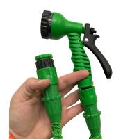 Manguera Extensible con la Presión del Agua, Verde, 15 metros, tubo de carrete mágico - details 2