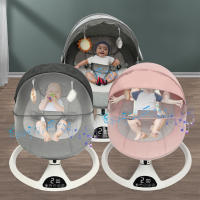 Mecedoras eléctricas con Control remoto para bebé de 0 a 12 meses, 5 niveles de amplificación, color verde, gris y rosa - details 0
