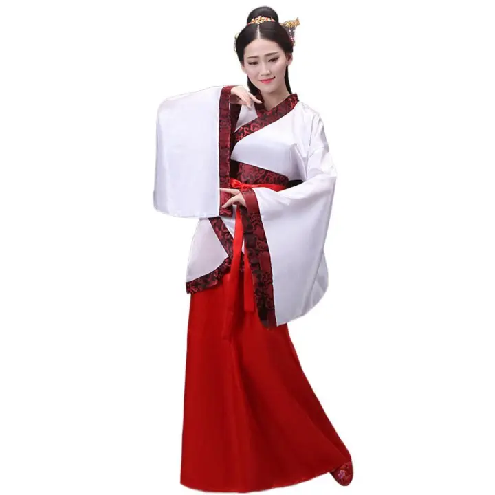 Cheongsam de hada tradicional, vestido asiático, disfraz Hanfu femenino, ropa de estilo chino, abrigo, falda, ropa antigua - 1
