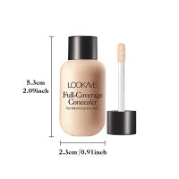 Crema correctora líquida de cobertura completa, maquillaje Invisible de 12ML, crema para ojeras, Base facial, Base de maquillaje resistente al agua, cosméticos - details 11