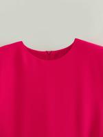 TRAFZA-Vestidos largos fruncidos sin mangas para mujer, Vestidos de fiesta Midi, vestido de noche elegante, nueva moda de verano - details 4