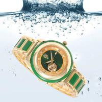 Reloj Mecánico DUGARY con Carcasa Transparente de Jade Resistente al Agua Movimiento Automático - details 8