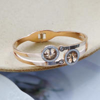 Trend Life Tree Charm Bracelets for Women Stainless Steel Hollow Crystal Bangles Luxury Gift Cubic Zirconia Tree Jewelry New - details 10