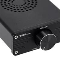 YJCO D325D TPA3255 Mini amplificador de Audio Digital para PC de escritorio de doble canal, sistema estéreo de Audio para el hogar, negro - details 5