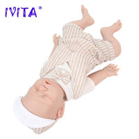 Muñeca de Bebé Renacida de Silicona IVITA Suave, Realista, Juguete Educativo para Niños con Chupete - details 25