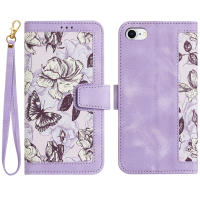 Funda tipo billetera de cuero premium para Motorola Moto G05 G14 G15 Power G24 G34 G54 G84 E15 G 5G Play KickStand Flowers Strap Card Slot Cover - details 14