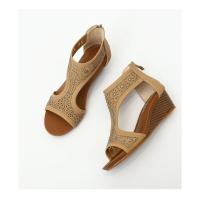 Sandalias De Mujer Vintage Bohemio Cuñas Zapatos De Mujer Casual Sandalias De Tacón Para Vacaciones Estilo Callejero Zapatos De Mujer De Verano - details 36